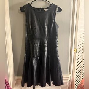 Habitual Black Fit and Flare Mini Dress